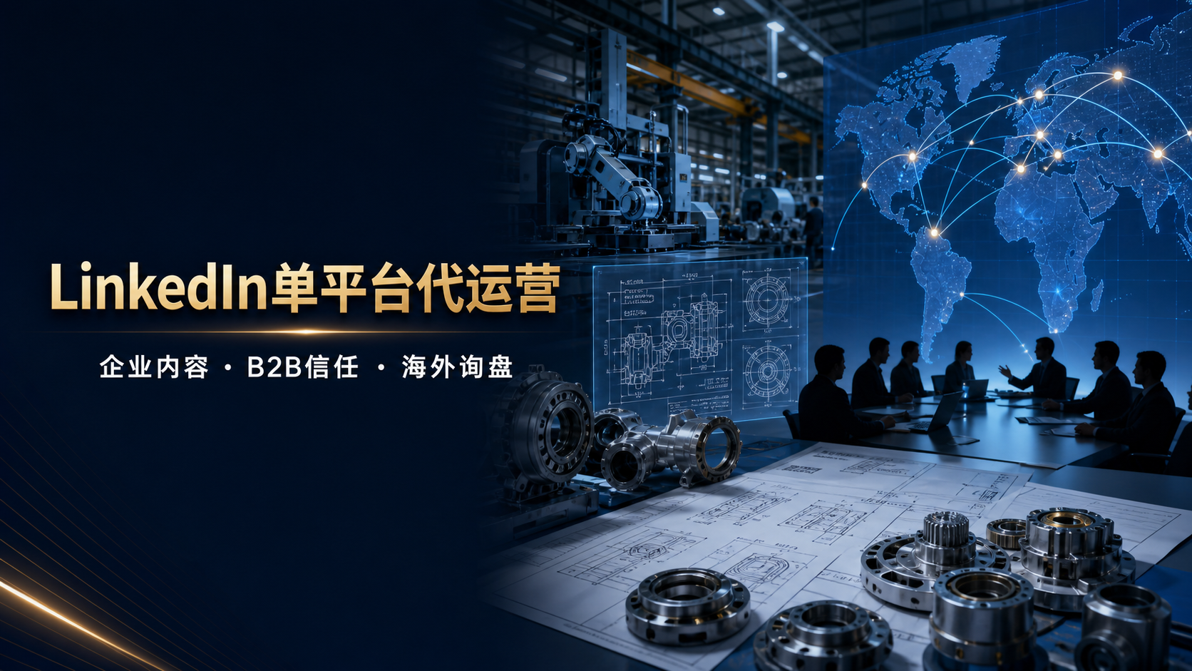 LinkedIn单平台代运营服务封面